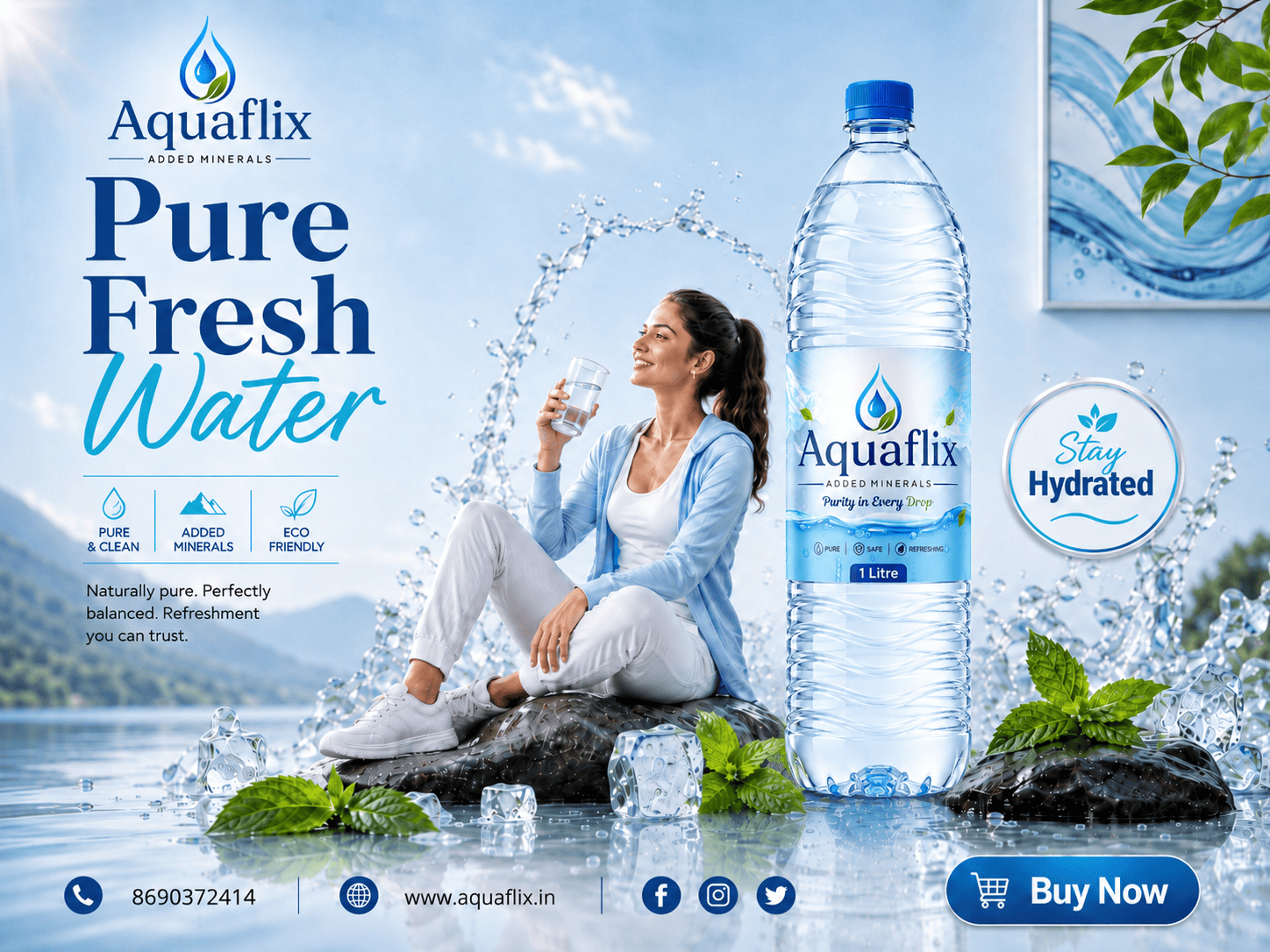 Pure Fresh Water